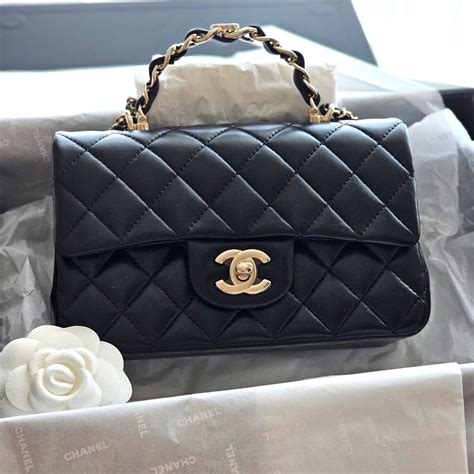 chanel 23k cf mini|chanel mini price.